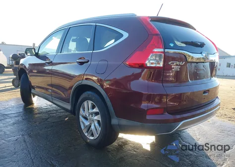 2016 Honda Cr-V Ex-L z USA, uszkodzony, nr VIN 2HKRM4H72GH636677
